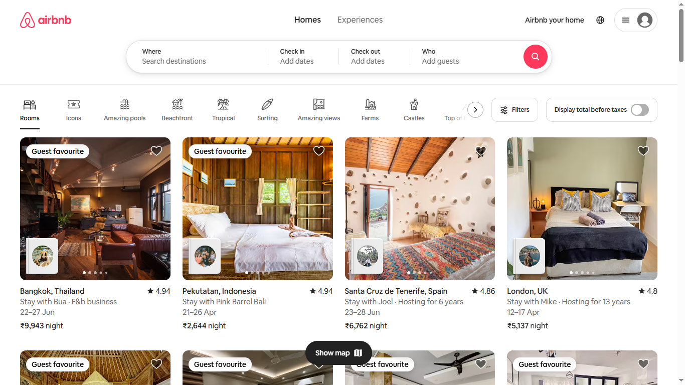 Airbnb branding concept