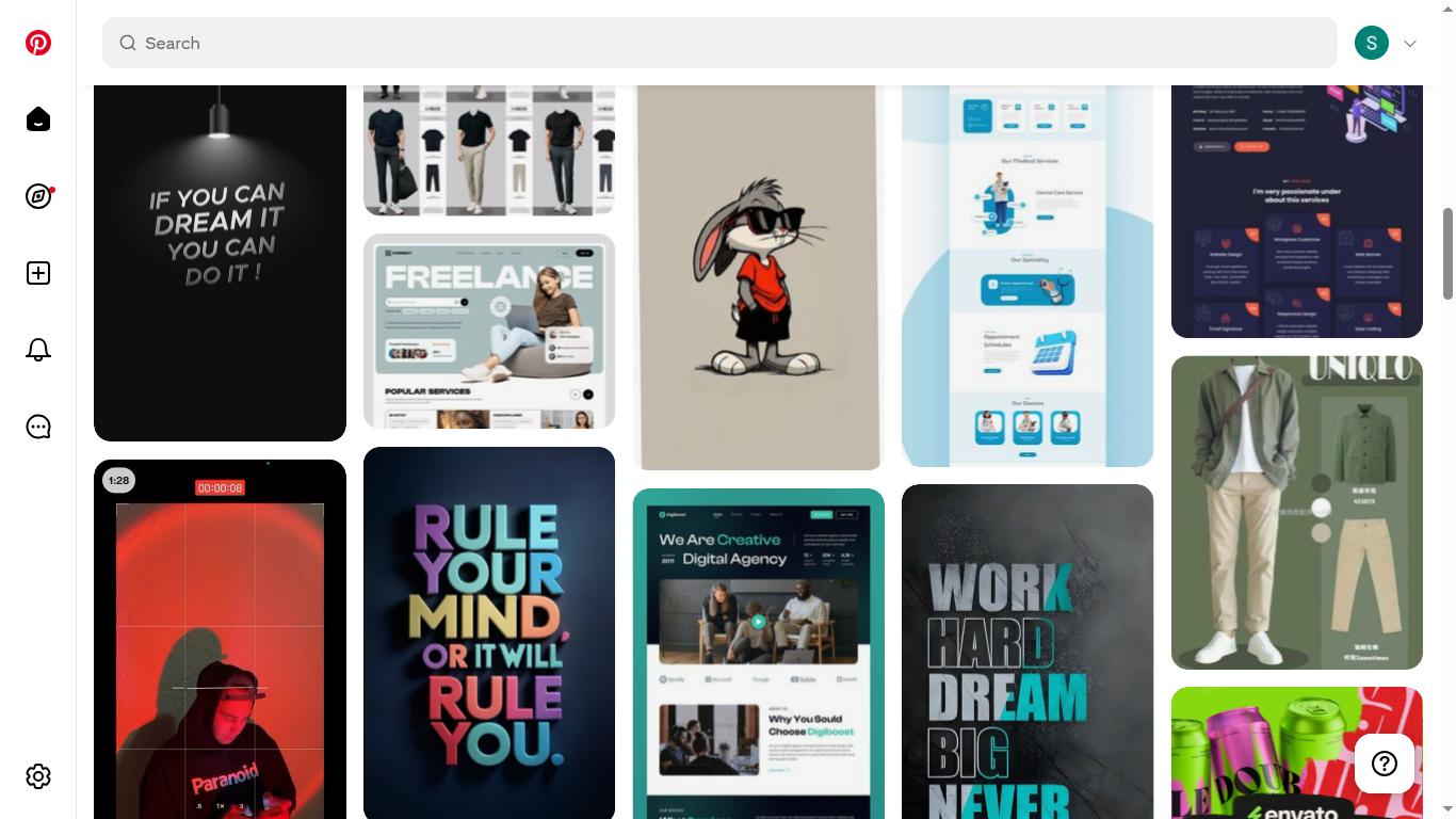 Pinterest ad creative